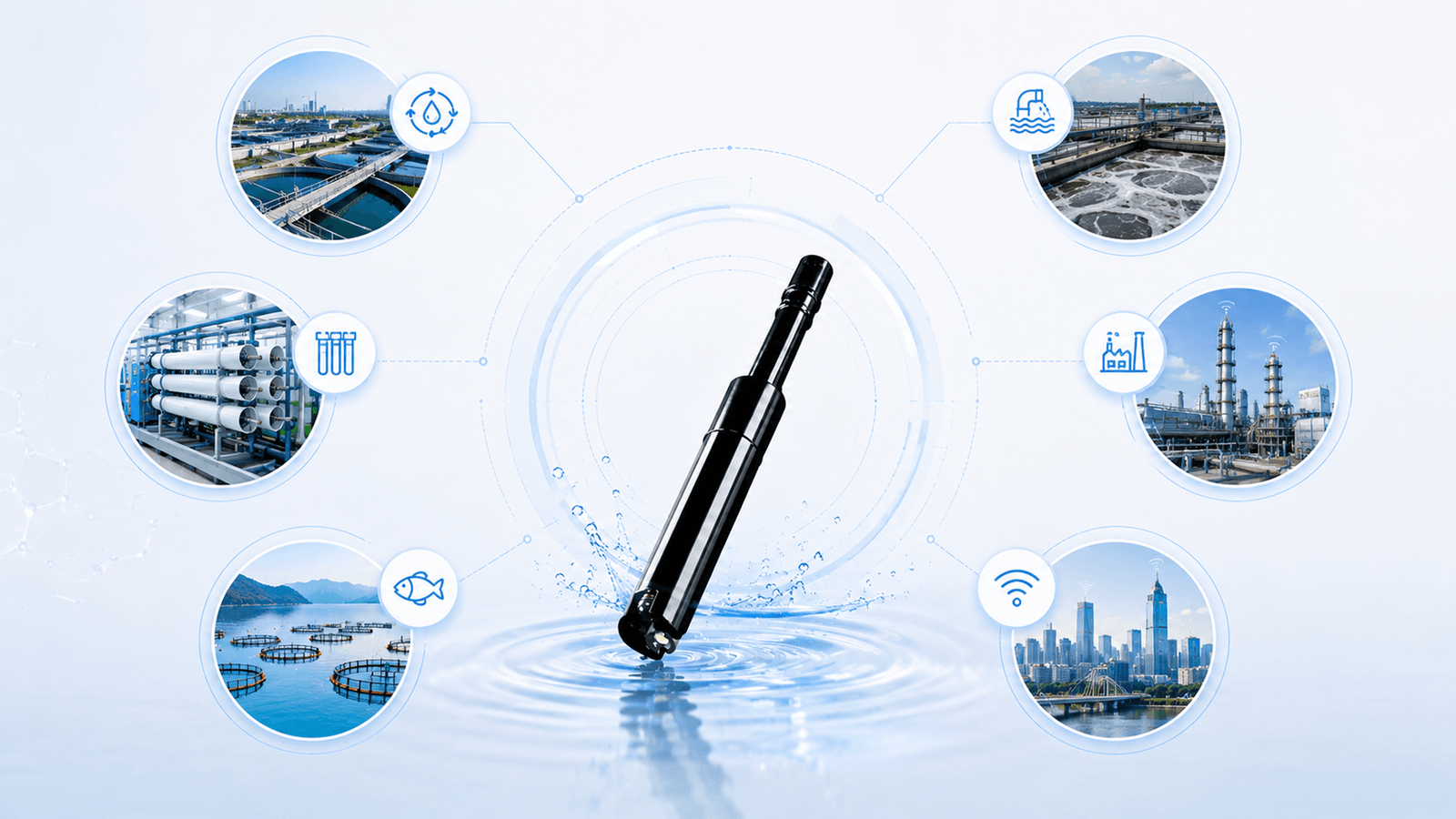 Industrial water quality monitoring solution for real-time water parameter tracking and compliance